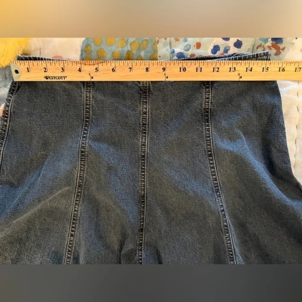 JALATE 9/10 Vintage Y2K Denim Mini Skirt Blue Size undefined - Image 4