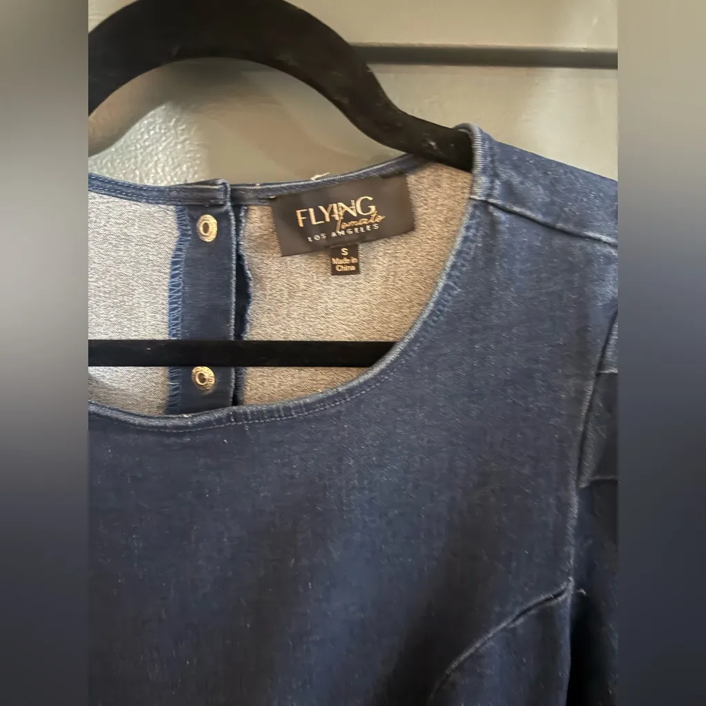 Flying Tomato • SWEET WISH DENIM ROMPER - Image 4