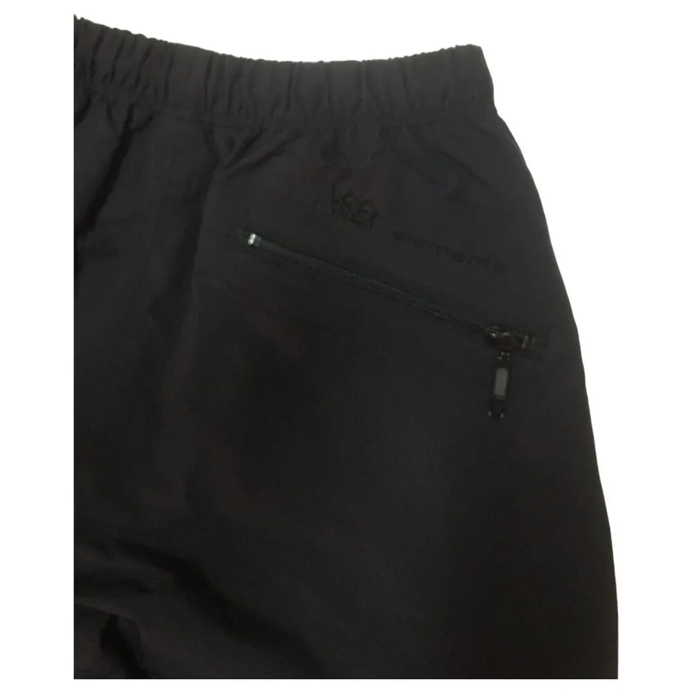 REI Elements Pants Womens M Thaw Nylon Straight Leg Lined Outdoor Skiing Black - Image 14