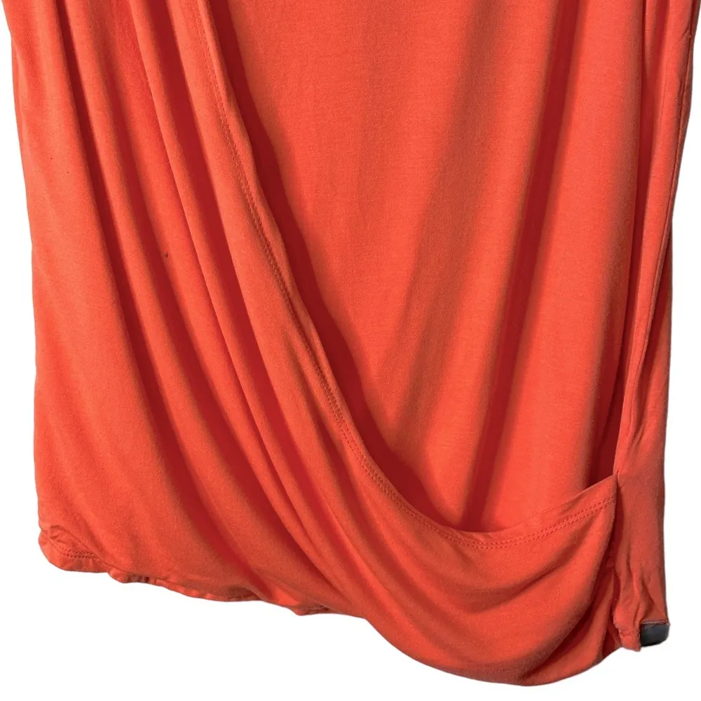 Horny Toad Myra Tank Top Layered Draped Front Orange Size Women’s Small H1112400 - Image 3