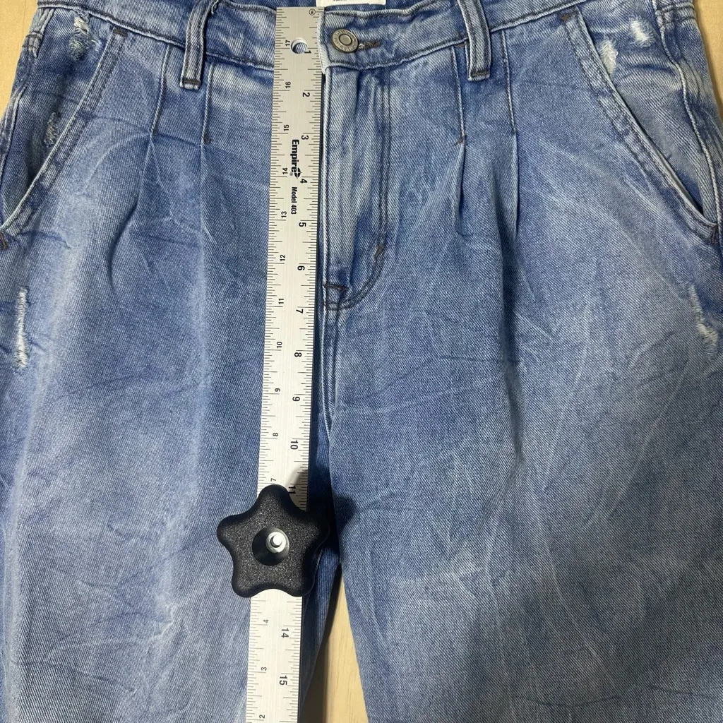 Kensie Jeans True Vintage High Waist Distressed Denim Pants Women’s Size 8/29 - Image 4