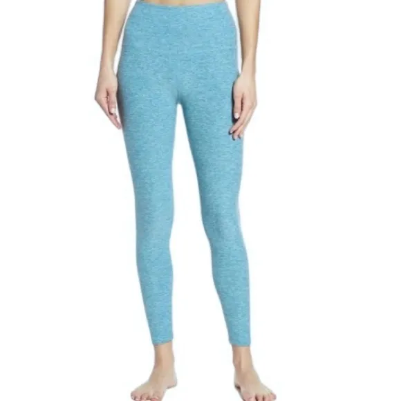 Beyond Yoga Light Blue High Waist Space-dye Caught in the Midi Legging Pants XL - Image 2