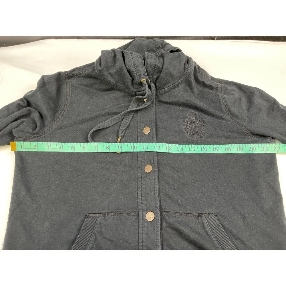 LRL Ralph Lauren Jeans Co. Women's Black Sweater/Hoodie SzL SKU 4207 - Image 8