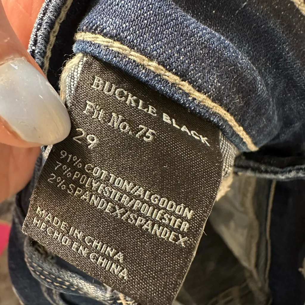 Buckle Black Fit No.75 Stretch Short - Image 8