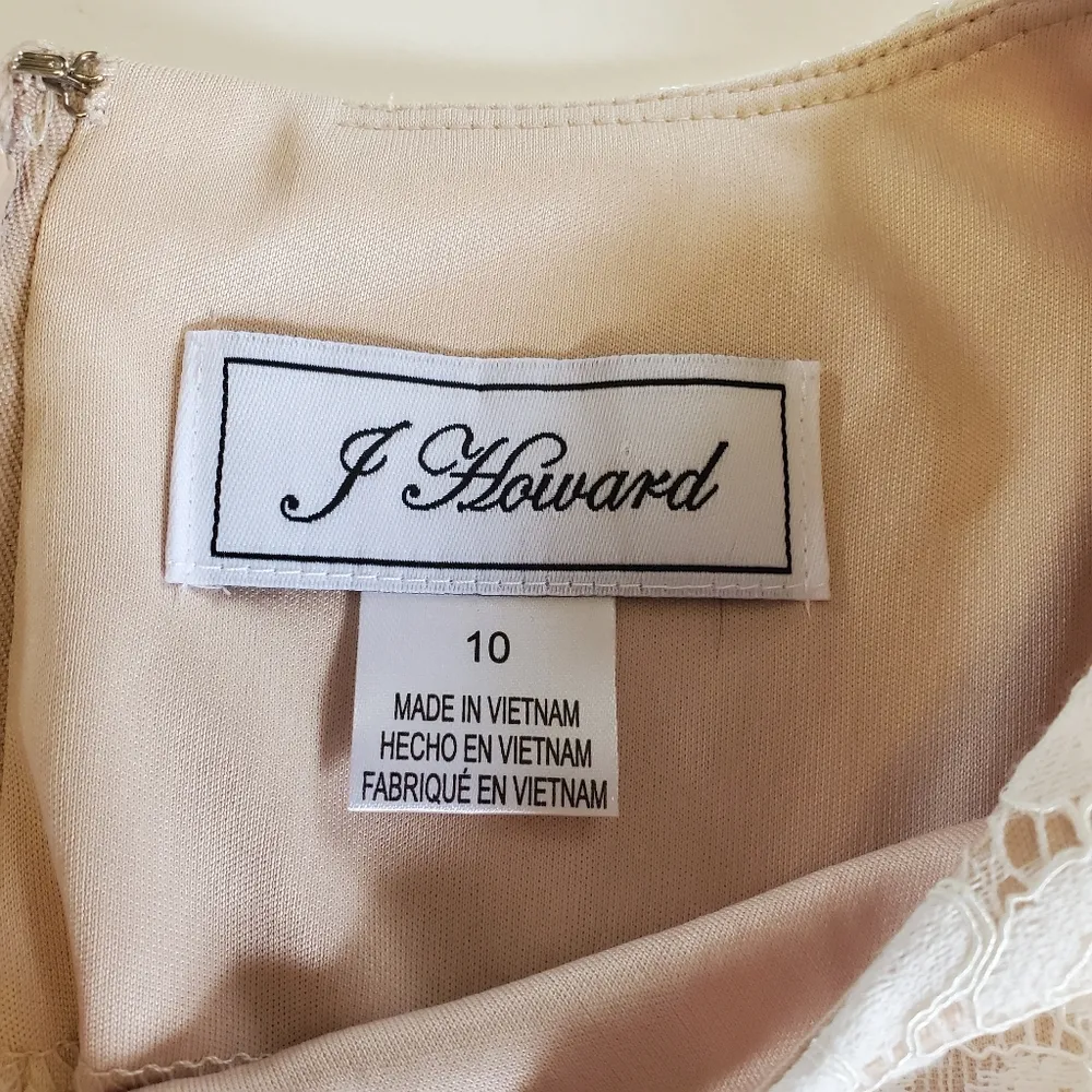 J Howard fit and flare dress size 10 - Image 4