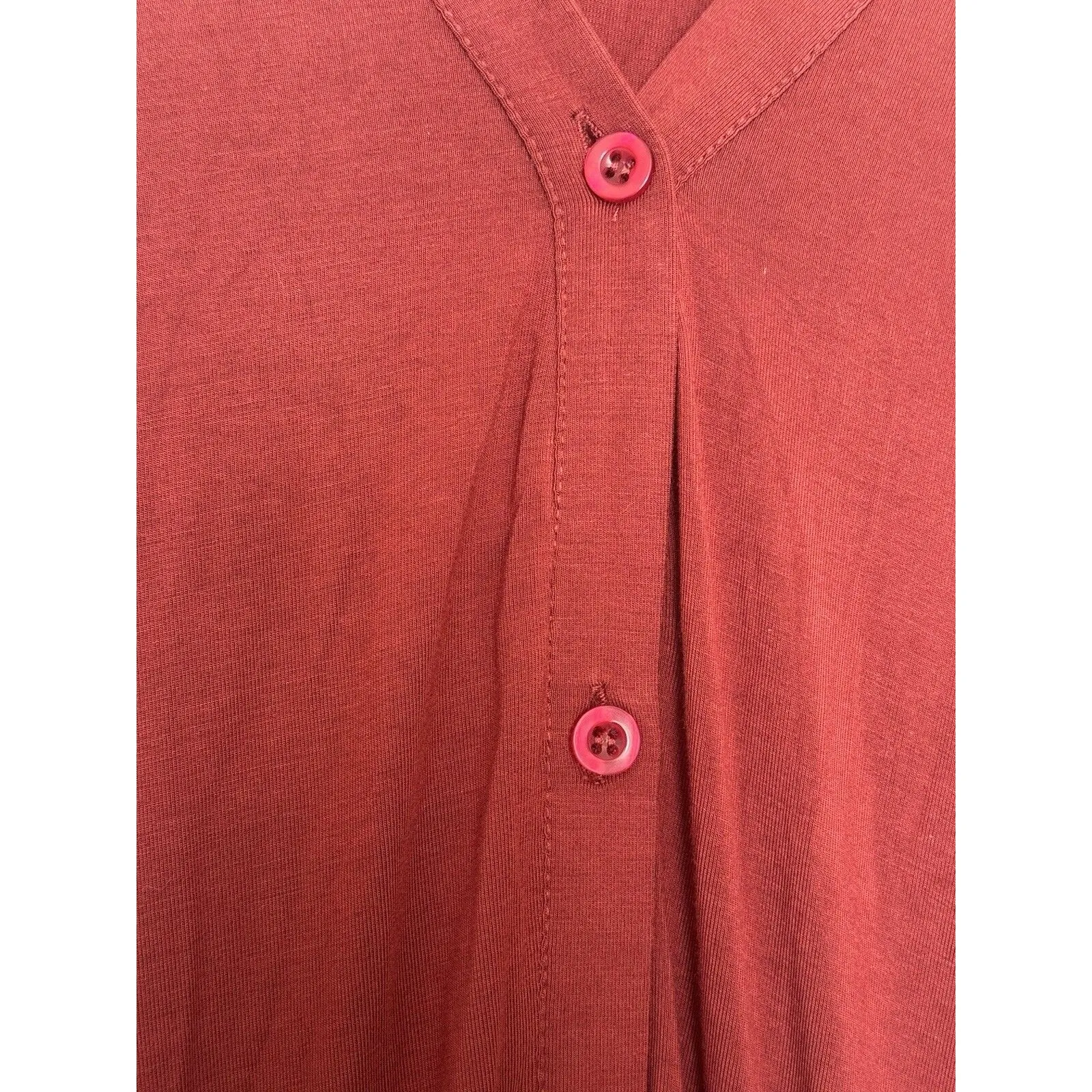 JustFab  Womens Dress XL Maxi Long Sleeve Neutral Clean Girl Minimalist Boho Chic - Image 8