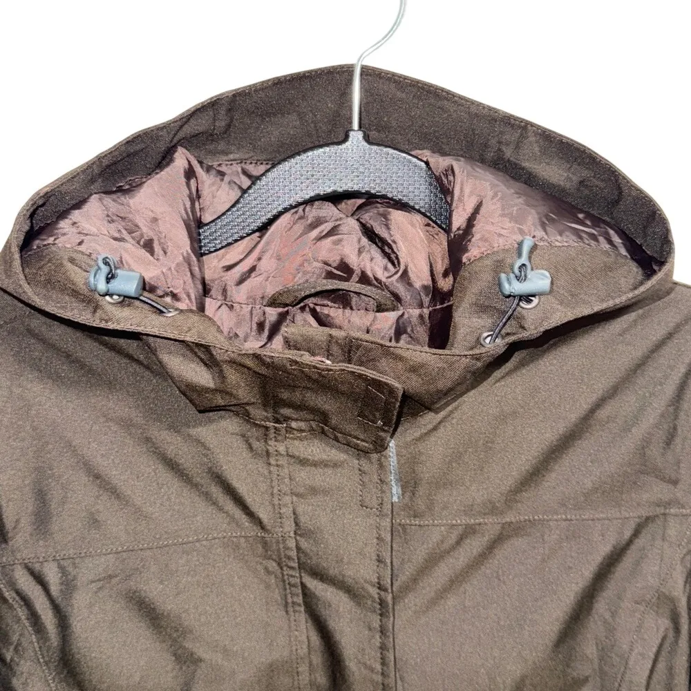 Eddie Bauer Weatheredge coat brown size small women's - Image 8