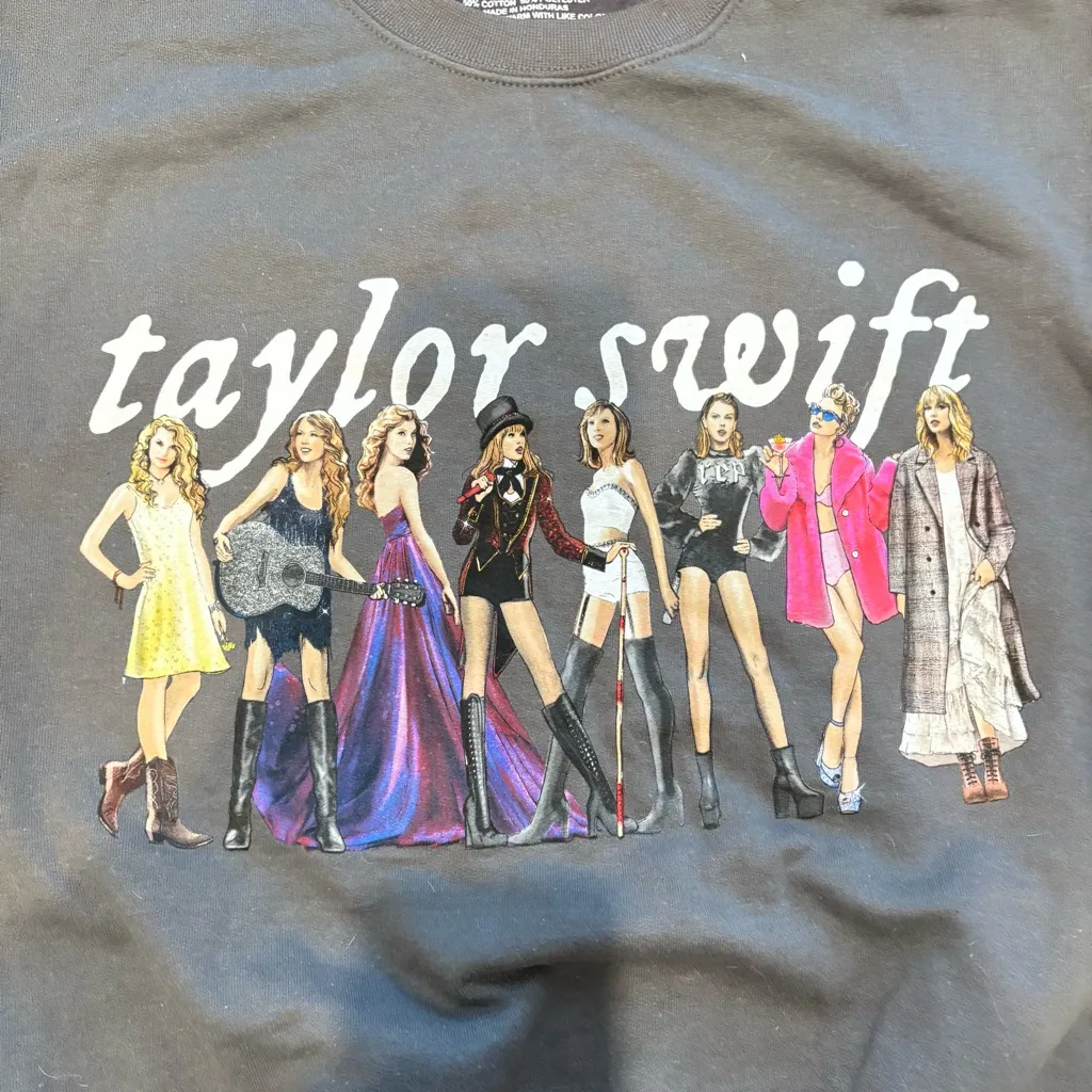 Taylor Swift Eras Tour Folklore Sweatshirt - Image 2
