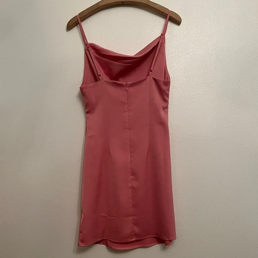 NWOT Urban Outfitters Cowl Neck Slip Mini Dress - Image 4
