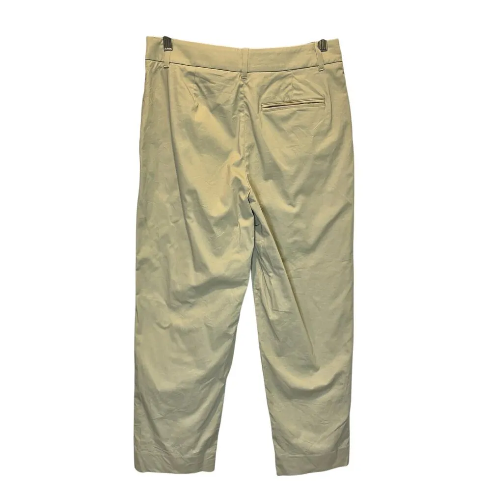 J. Crew Willa Straight-Leg Lightweight Chino Pant in Light Green - size 4 - Image 3