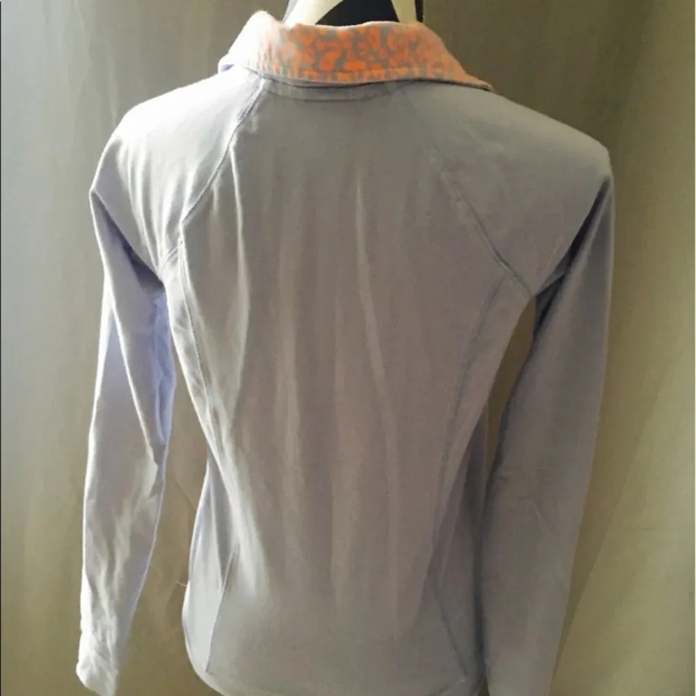 VS PINK LILAC QUARTER ZIP PULLOVER - Image 3