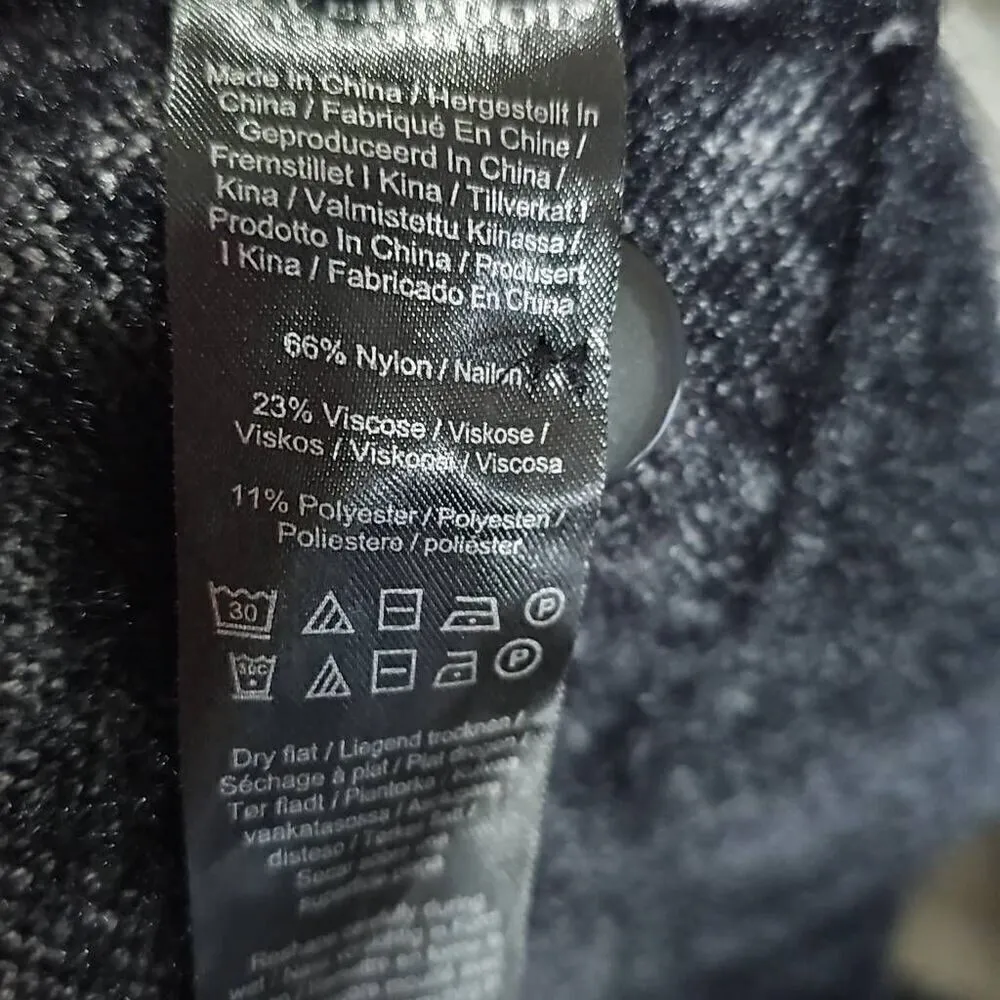 Liverpool Los Angeles Cardigan Button front Sweater Jacket Soft, Size XL NWOT. Black - Image 7