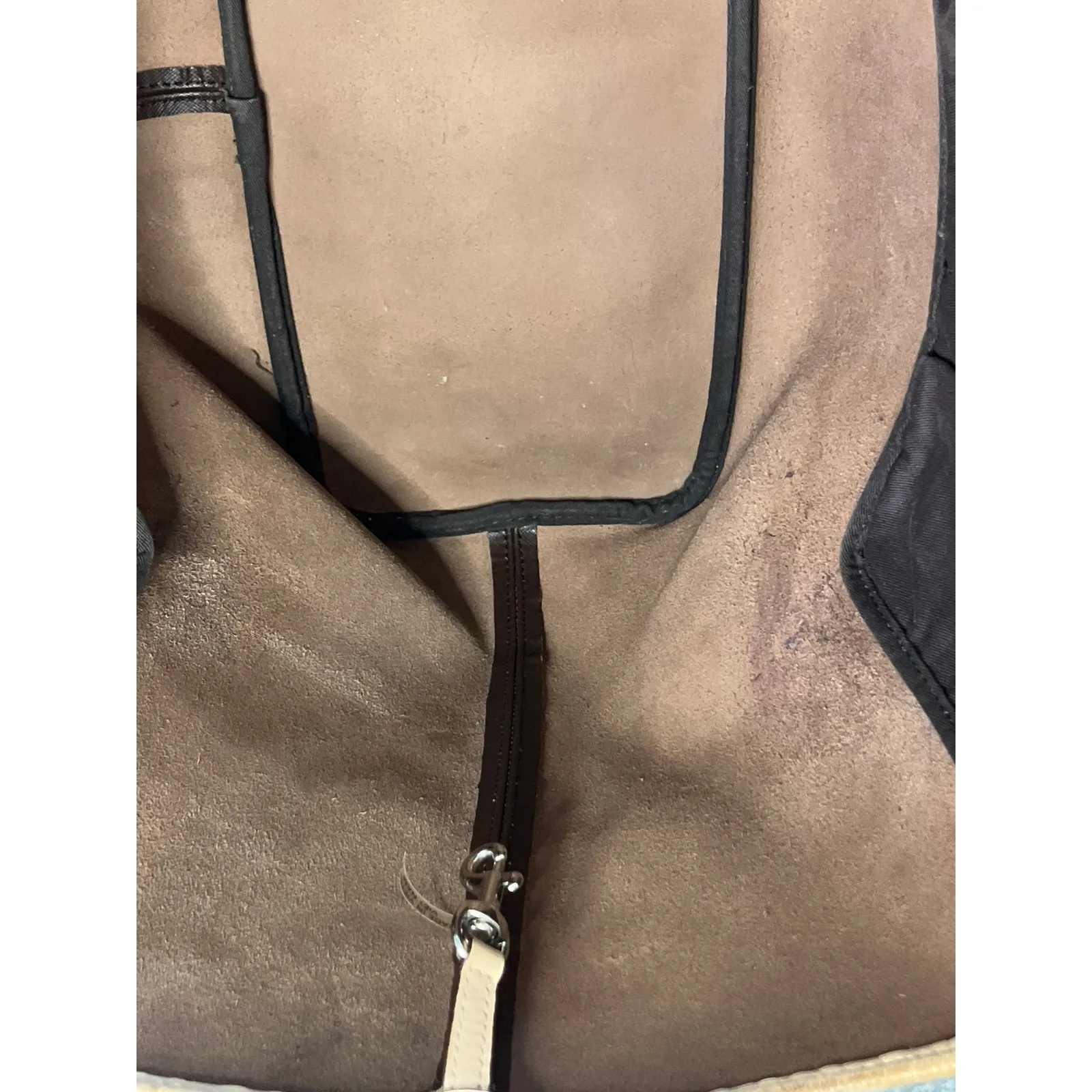 Coach Metro Tote F24341 Brown PVC Leather Trim Shoulder Bag Missing Hangtag - Image 11