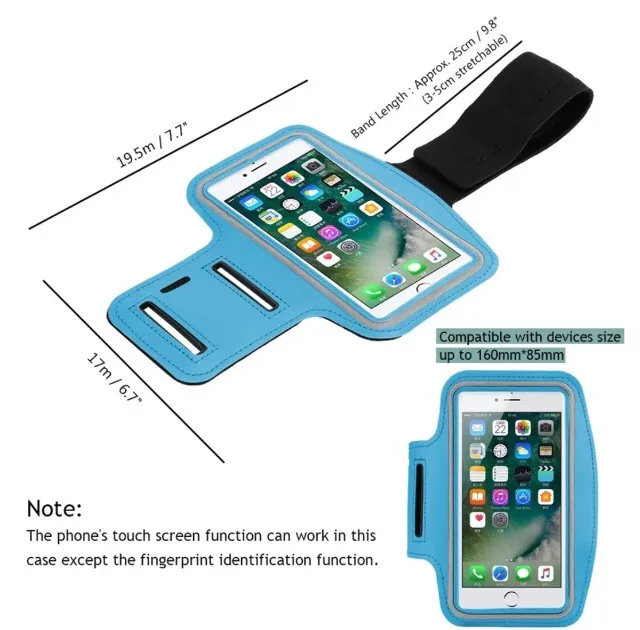 iPhone/Galaxy Sport Gym Exercise Armband - Image 8
