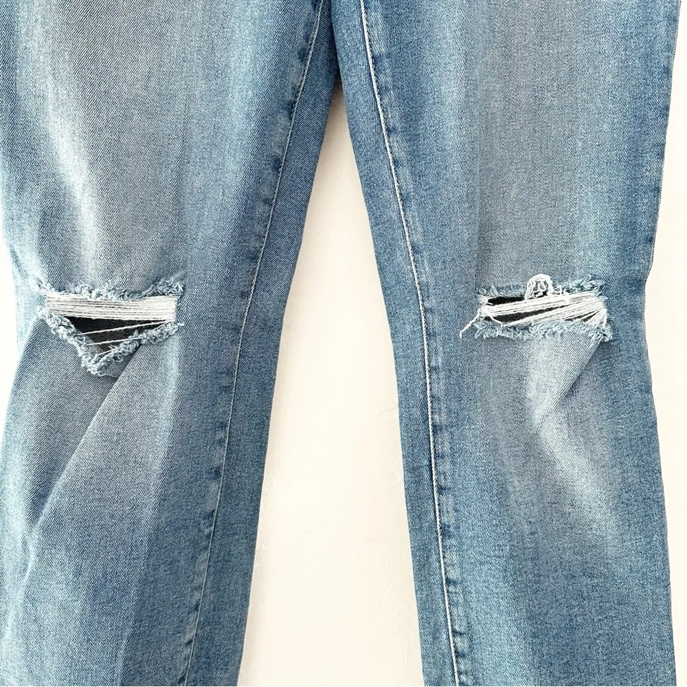 LF Lover's & Friends Ricky Low Rise Stretch Distressed Knee Skinny Jeans | 31 - Image 6