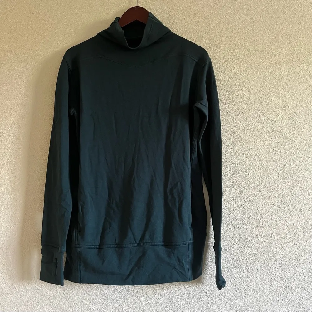 Lululemon Warm Down Funnel Neck Long Sleeve Size 4 in Submarine - Image 8