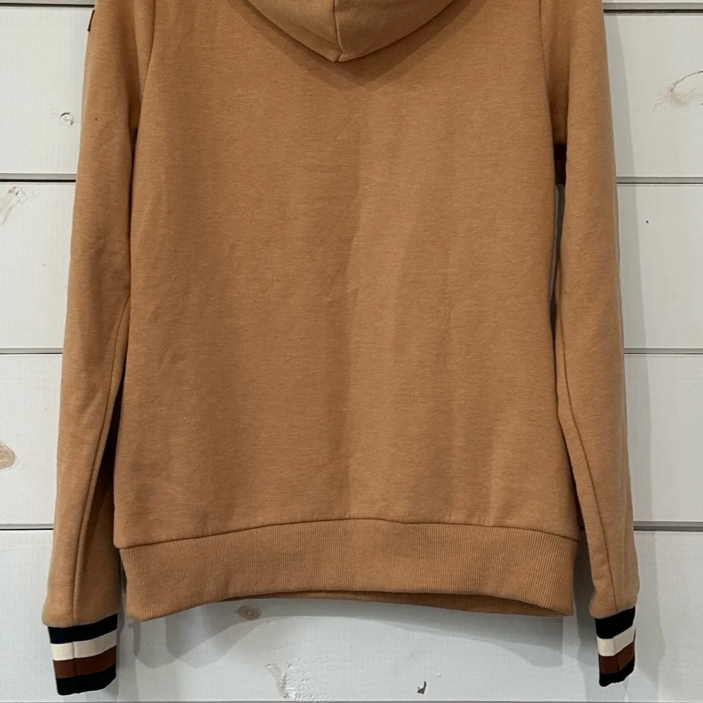 Wanakome Serita Hooded Sweatshirt Hazelnut Small - Image 13