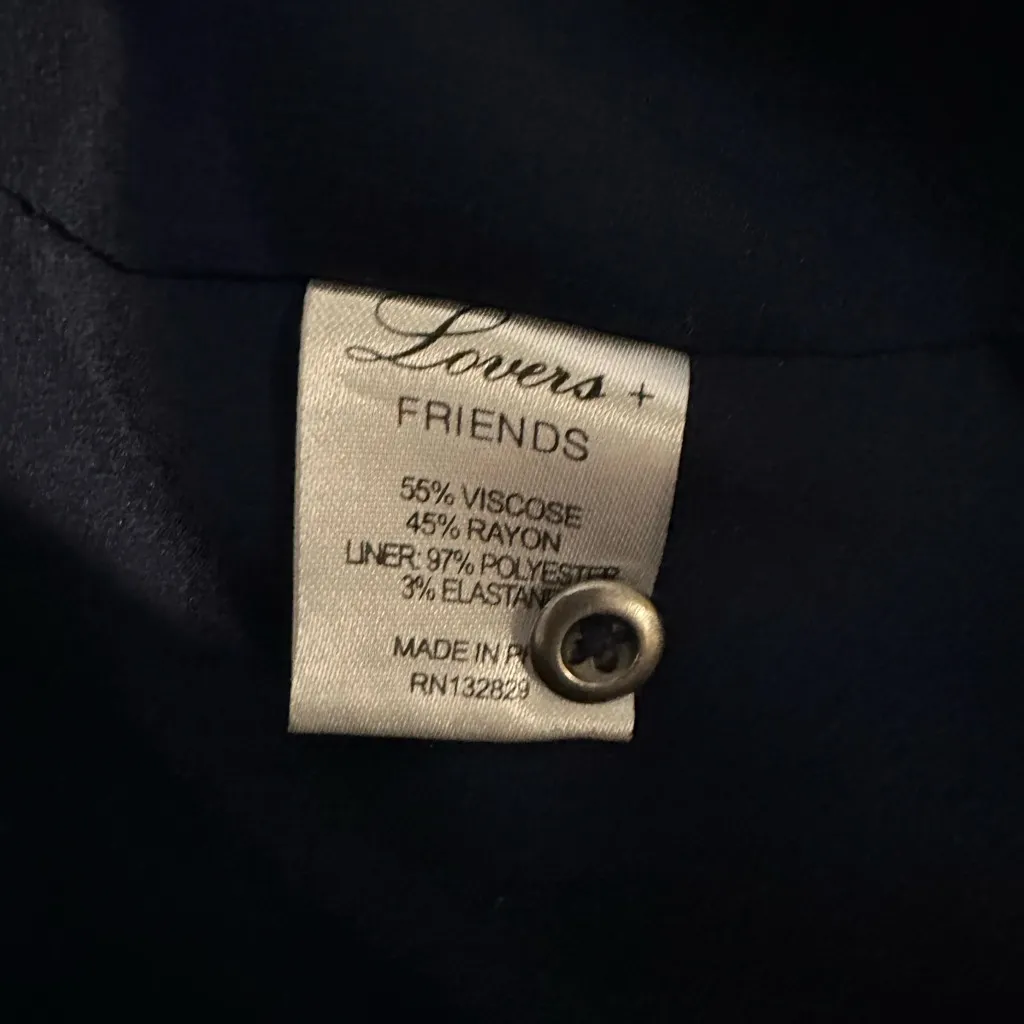 Lovers + Friends My Love Carmel Floral Maxi Dress Tag Missing Estimated LARGE - Image 9