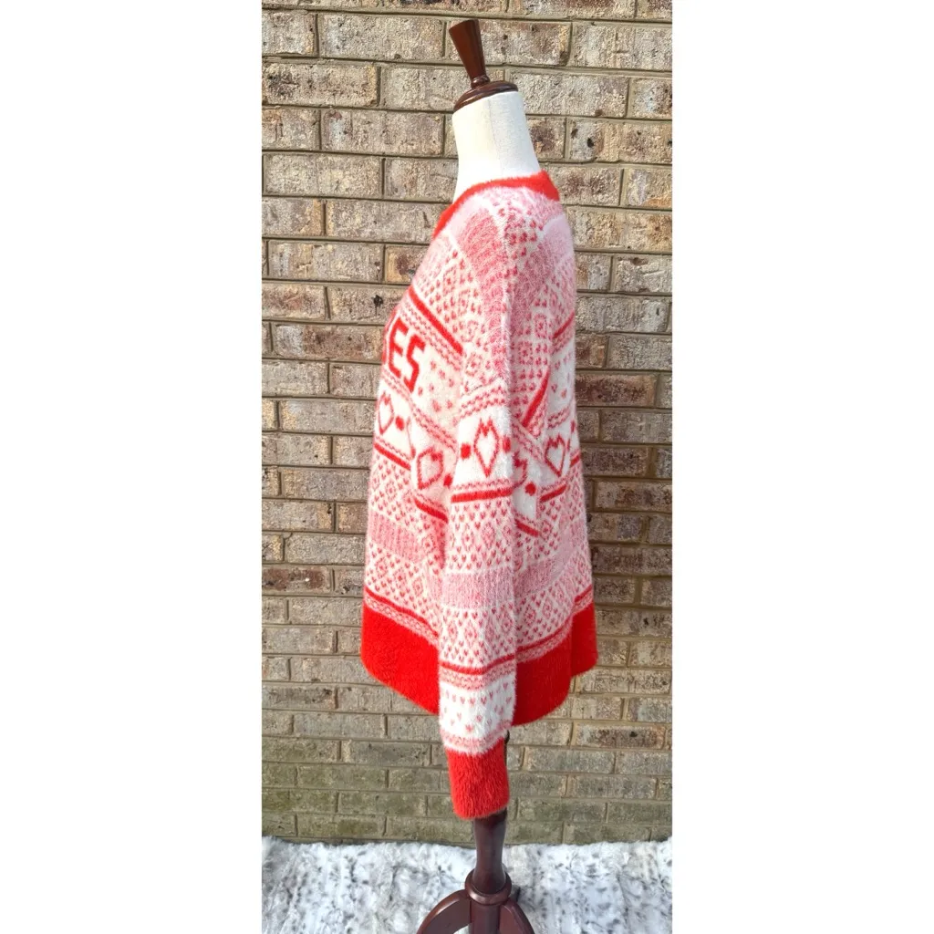 NWT Aerie Oversized Fuzzy “Cool Vibes” Sweater - Image 5