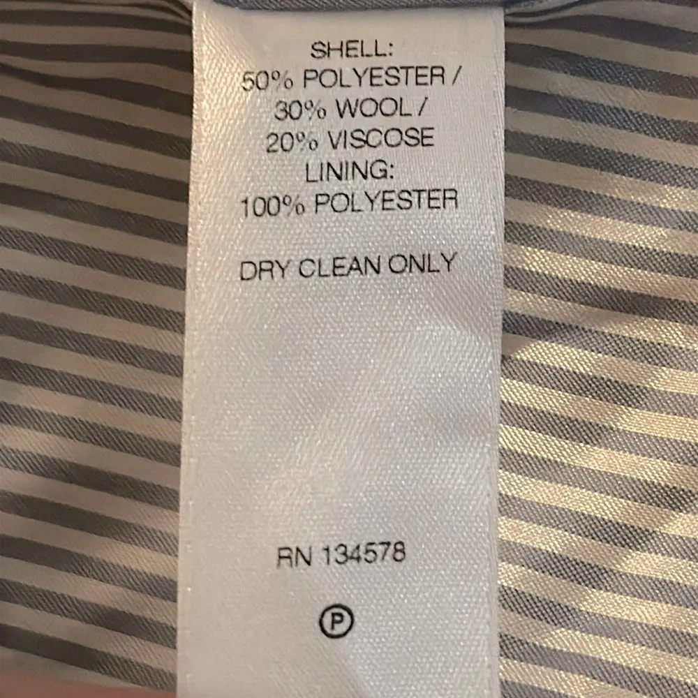 Vineyard‎ Vines Yellow Wool Anchor Skirt Women’s 2 Nautical Lined Sailor 2R0342 - Image 8