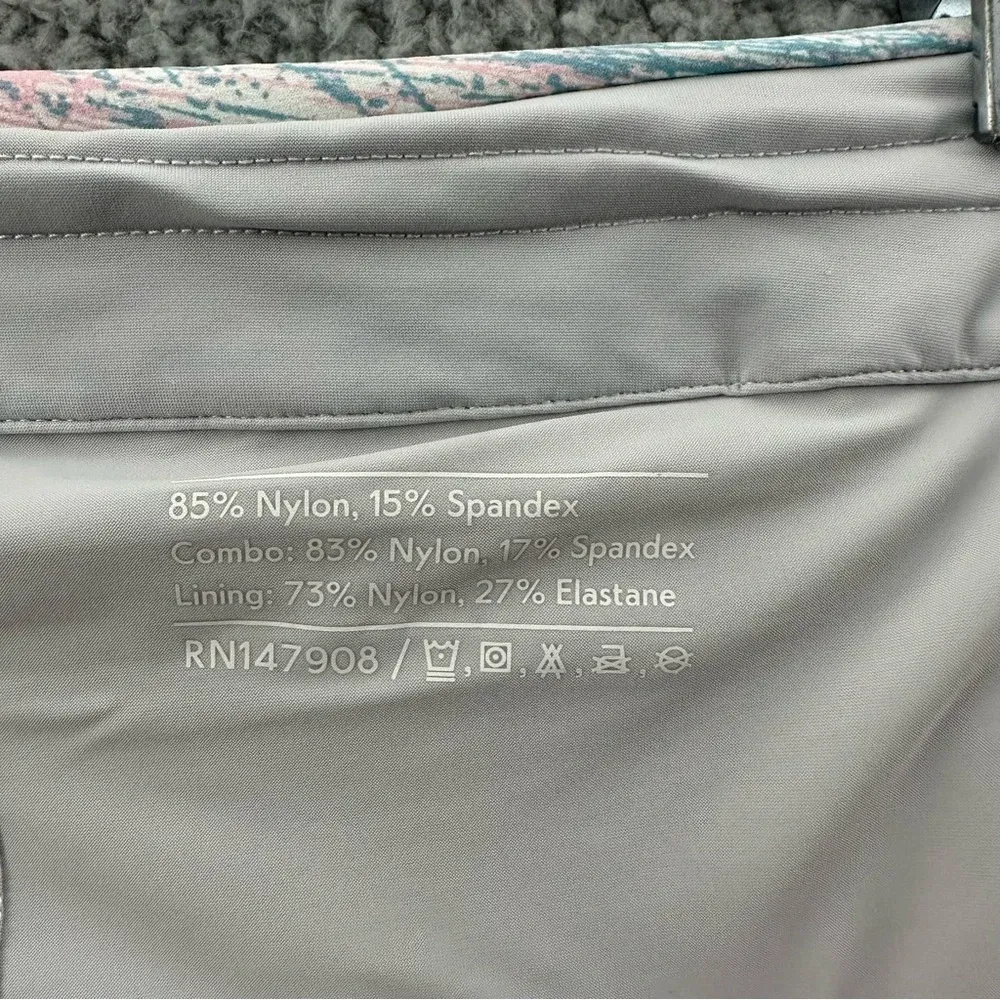 Outdoor‎ Voices Skirt Skort Athletic Tennis Activewear Pink Blue Women's Large - Image 6