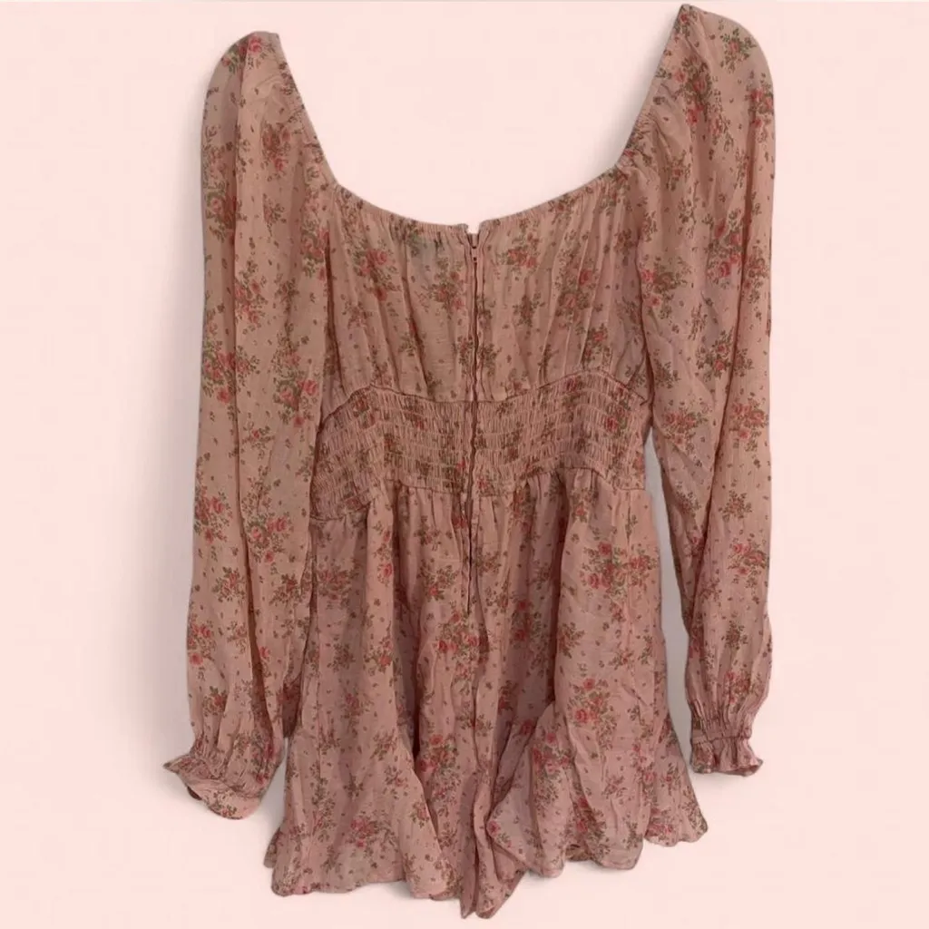 Trixxi Floral Blush Blouse - Image 2