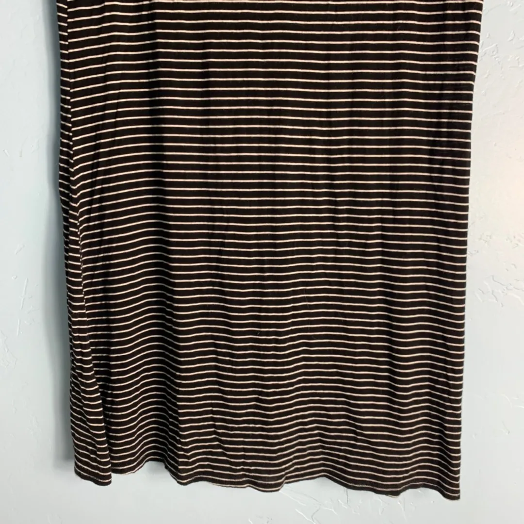 striped tshirt dress Black Size L - Image 4