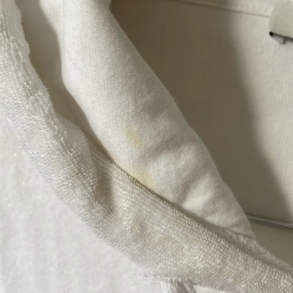 Vince wide sleeve terry cropped hoodie - Image 8