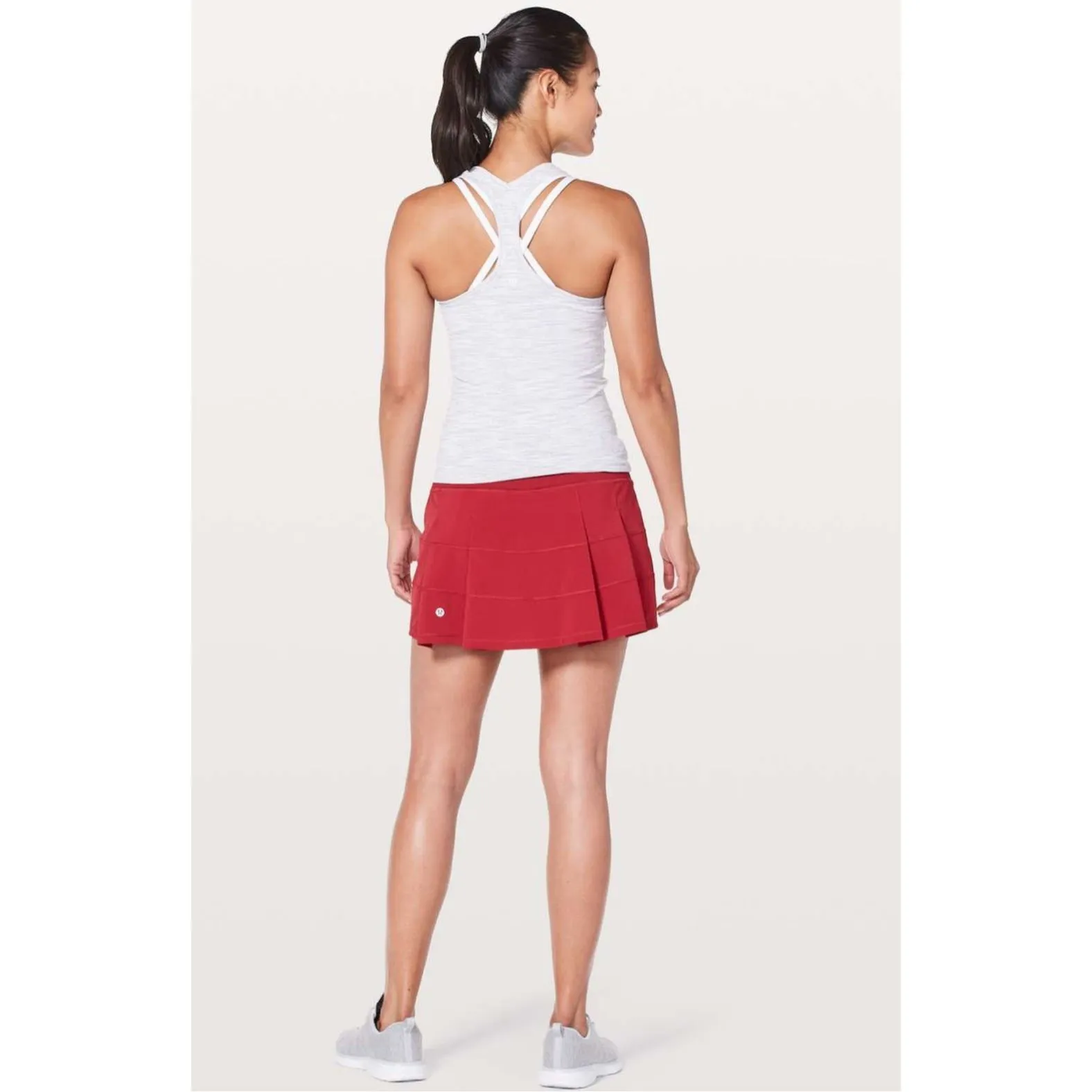Lululemon Pace Rival Skirt 13" In Scarlet Red Size 4 - Image 2