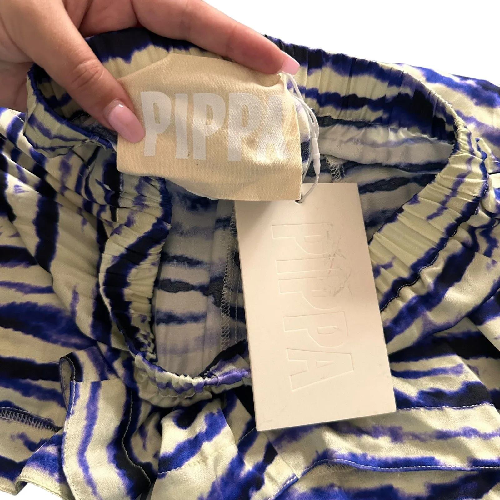 PIPPA THE LABEL Baby Short in Zuri NWT Sz Small‎ Purple - Image 4