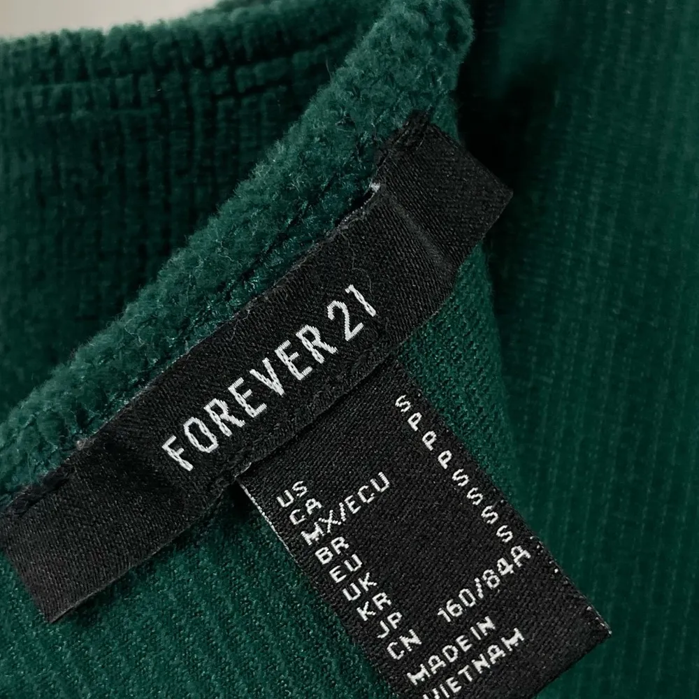 Forever 21 Small Ribbed Corduroy Retro Mini Dress Square Neck Earth Tone Boho - Image 5