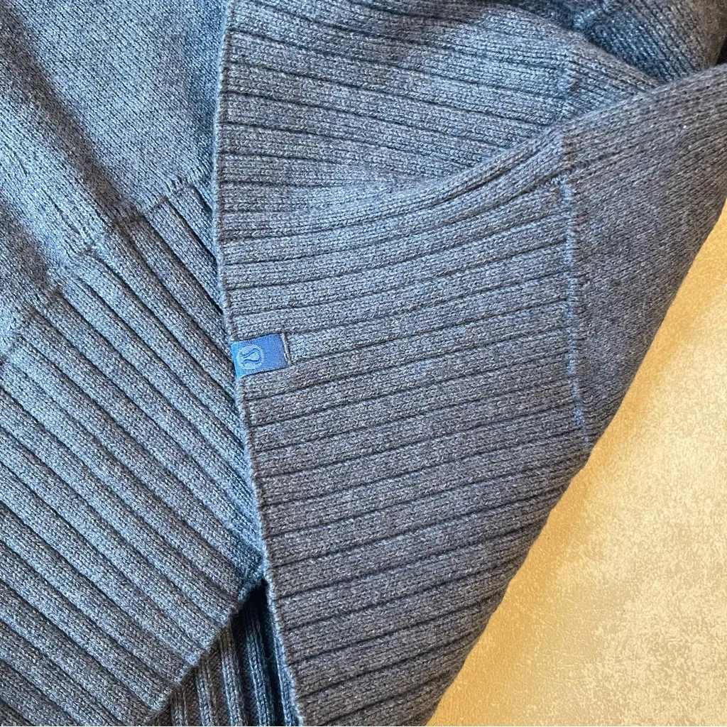 Lululemon Athletica Blue Crew Neck Sweaters Reversible - Image 7