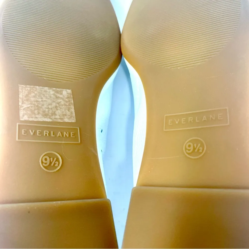 white leather slip on shoes, NIB, NWOT, size 9.5, made in Italy - Image 11