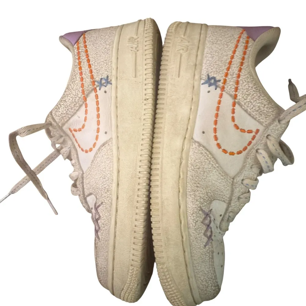 Nike Air Force 1 Low Stitch Sneakers Casual Shoes Womens Size 6.5 - Image 5