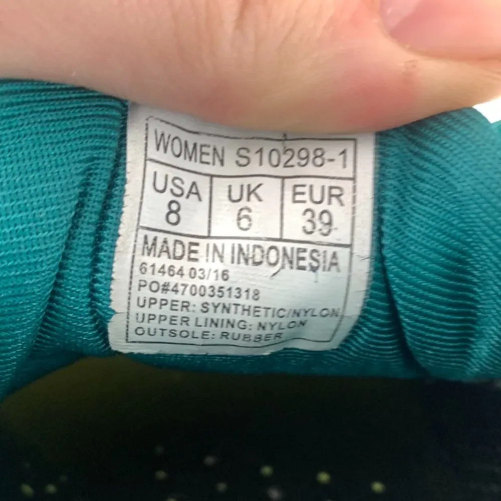 Saucony Neon Green & Teal Kinvara 7 Everun Running Shoes - Image 5