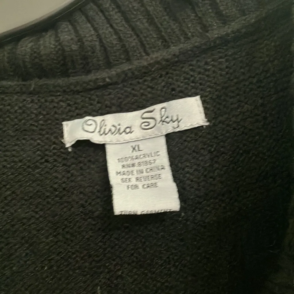 FINAL MARKDOWN Olivia sky cowl neck knit dress xl - Image 5