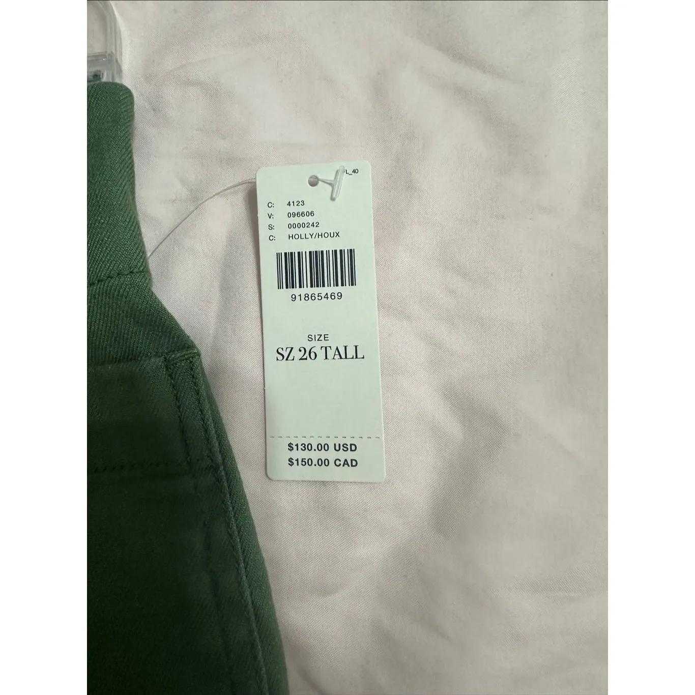 NWT Anthropologie  26 TALL The Colette Crop Wide-Leg Pants by Maeve Size 26T - Image 9