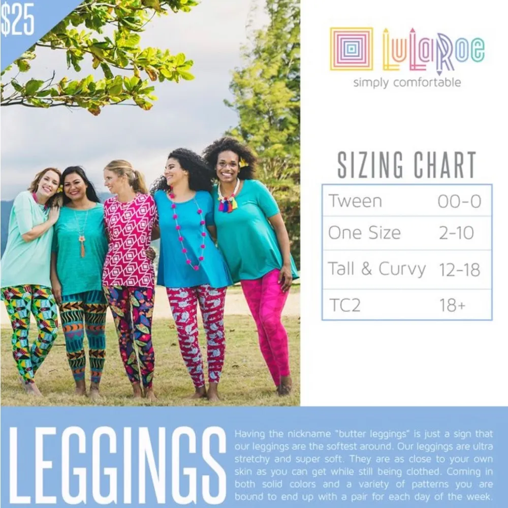 Women’s LuLaRoe leggings - Image 4