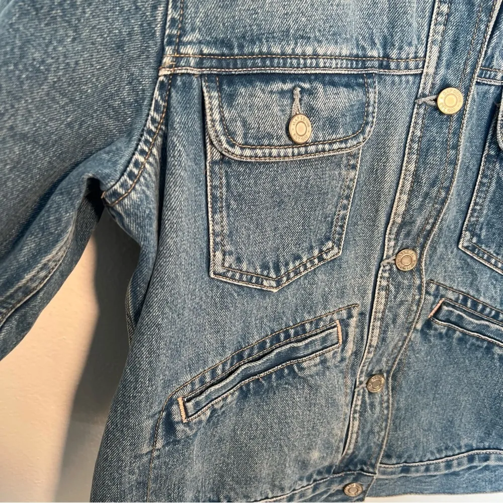 Gap  Denim Vintage Icon Jacket Light Indigo - Image 5