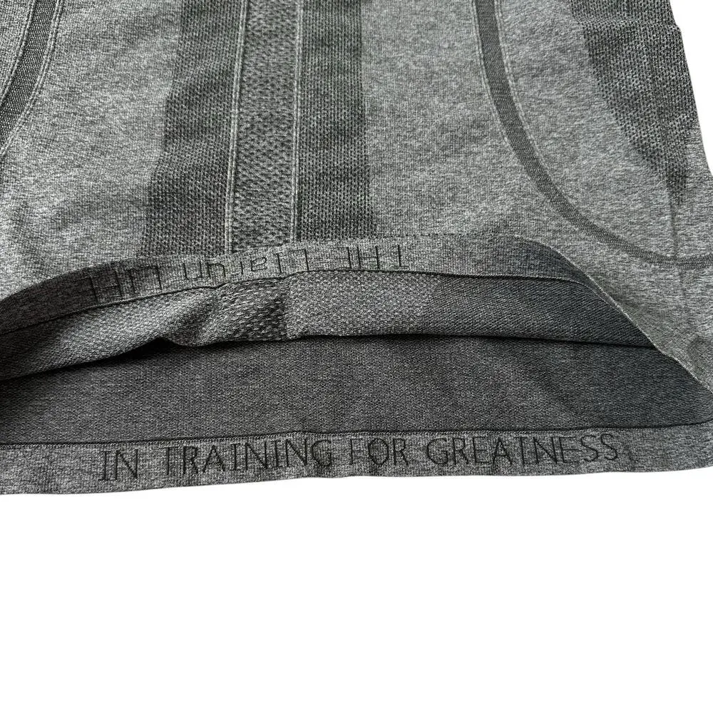 Lululemon Gray Swiftly Yoga Racerback Tank Top Women Size 8 | 12 - Image 5