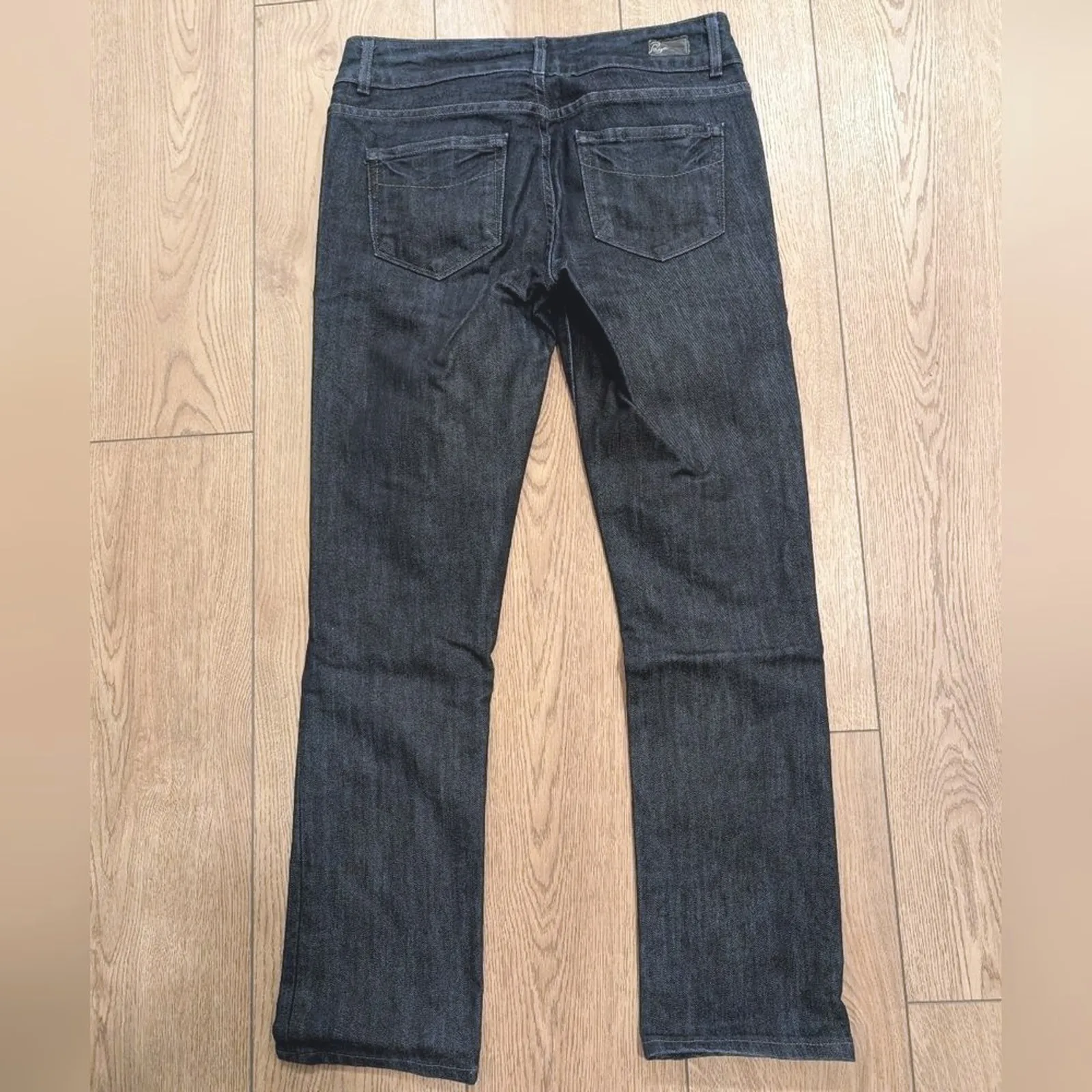 Paige Jeans Womens 29 Hidden Hills Slim Boot Bootcut Dark Wash‎ Designer Denim - Image 5