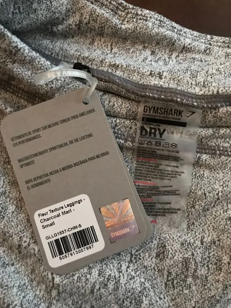 Gymshark Fleur Texture Leggings - Image 4