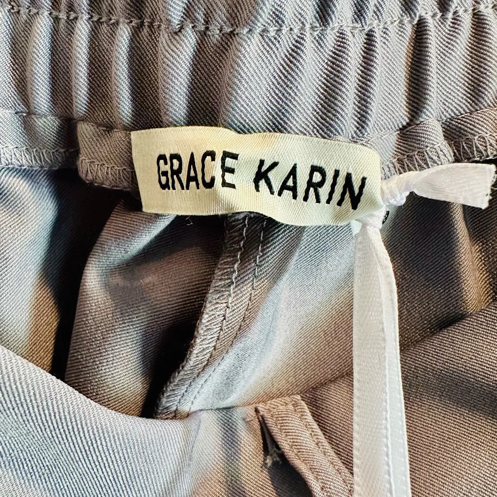Grace Karin Classic Gray Women's Trousers - Image 7