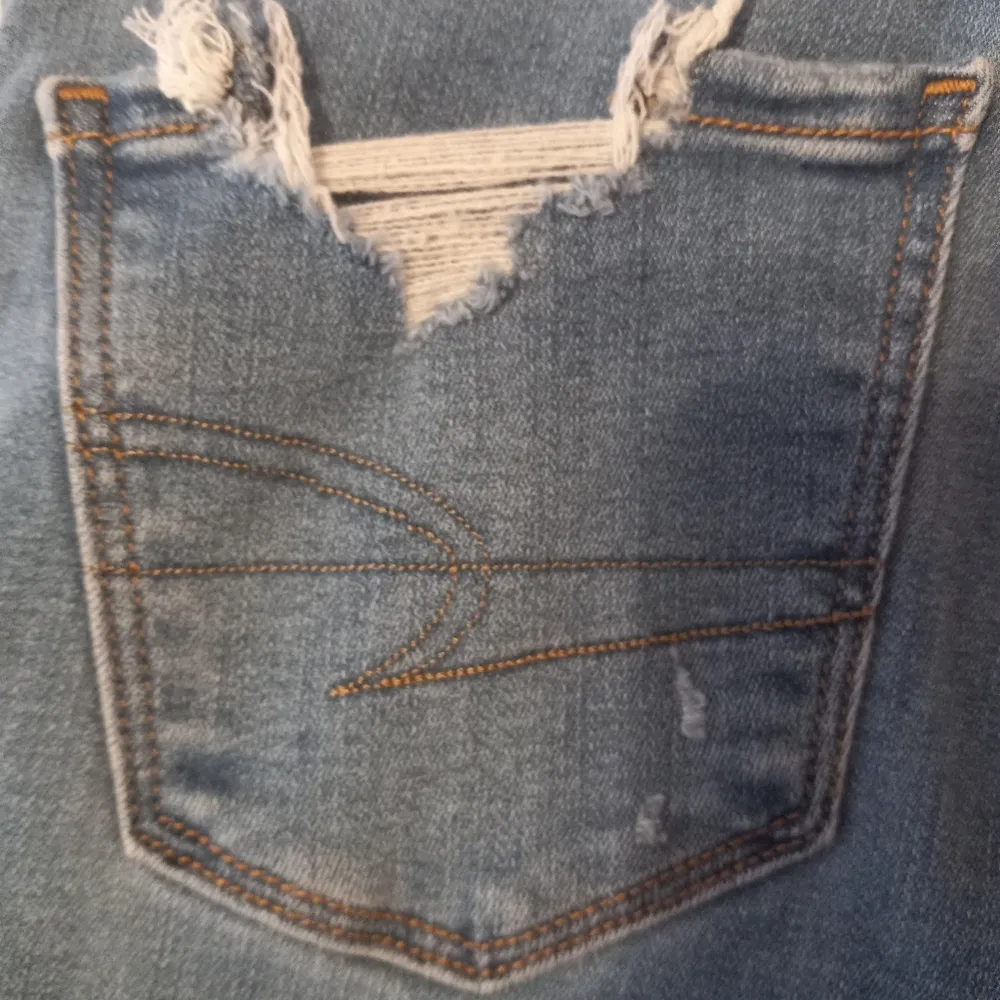 AE American Eagle 0 26 Jegging Next Level Stretch Distressed Jeans New - Image 7