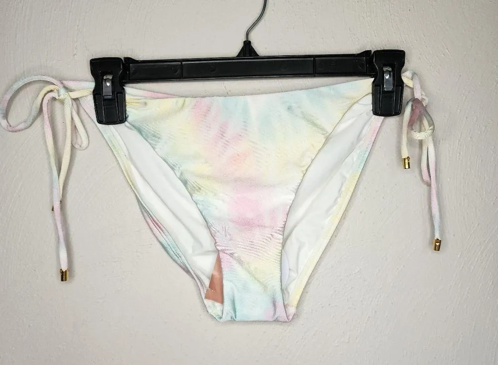 NWT PQ x Revolve Swim utopia bikini bottom Pink Size L - Image 3