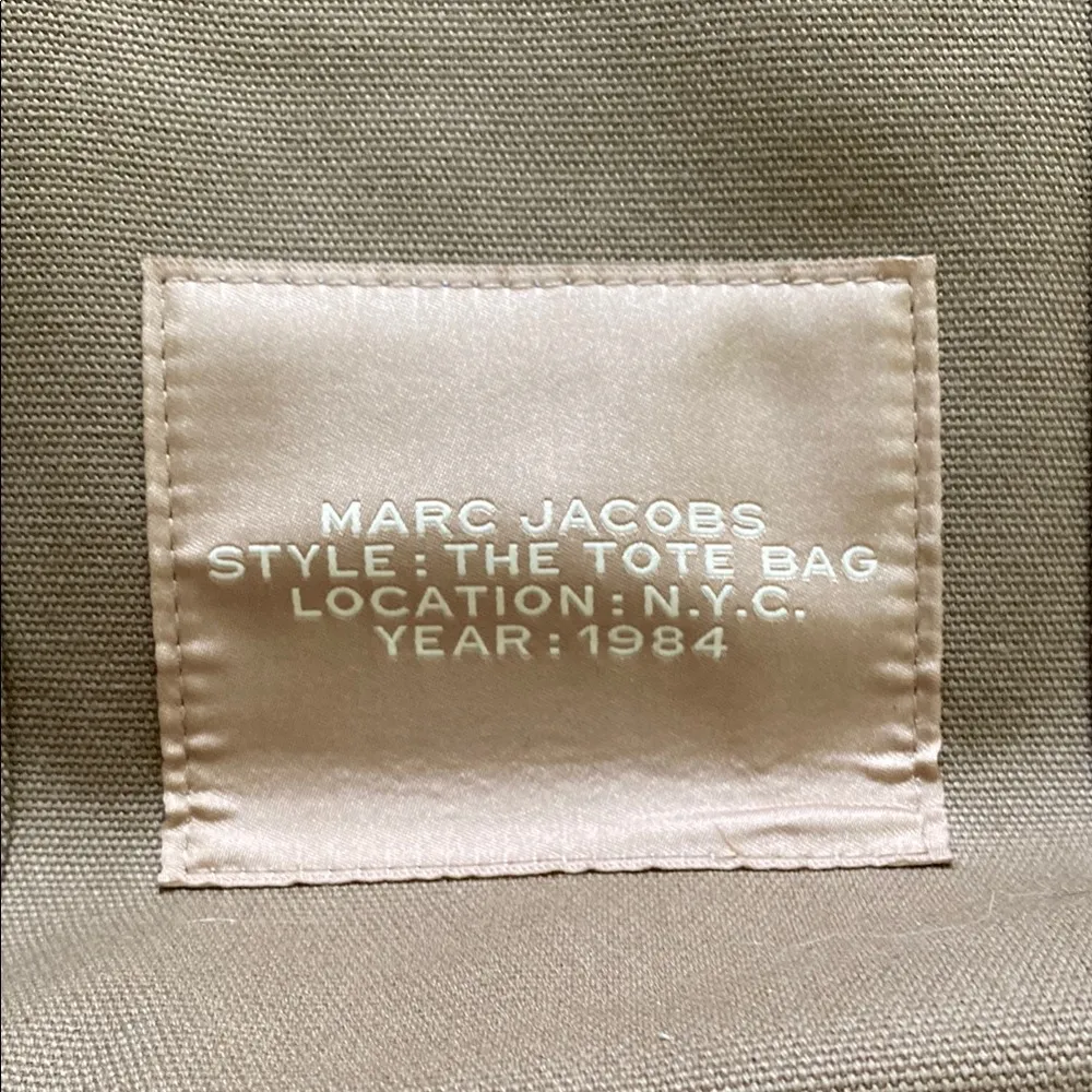 Marc Jacobs Slate Green “The Canvas Large Tote Bag” - Image 3