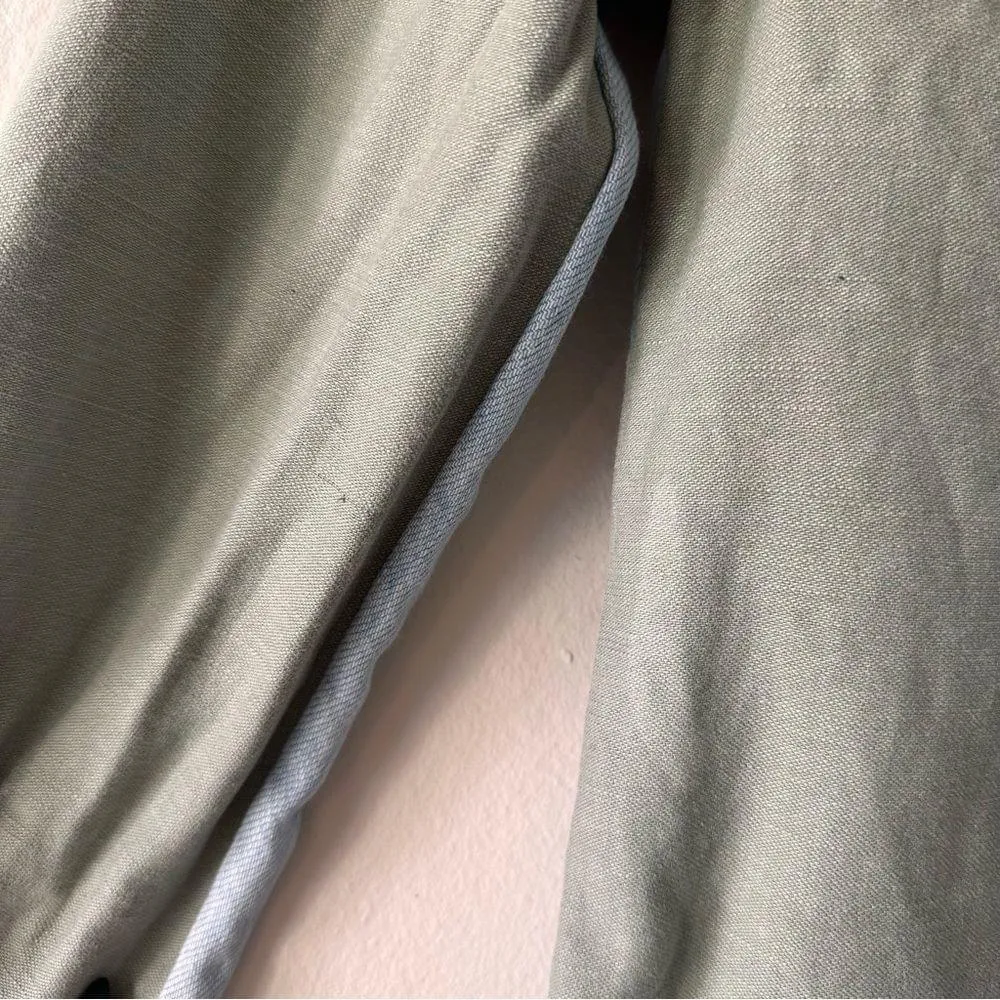 Frame Women's XS Denim Cargo Mix Shirt Jacket - Image 8