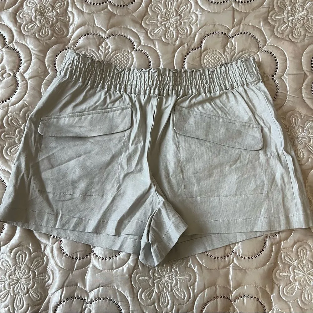 Anthropologie Maeve Linen A-Line Shorts in Stone NEW Size XL - Image 7