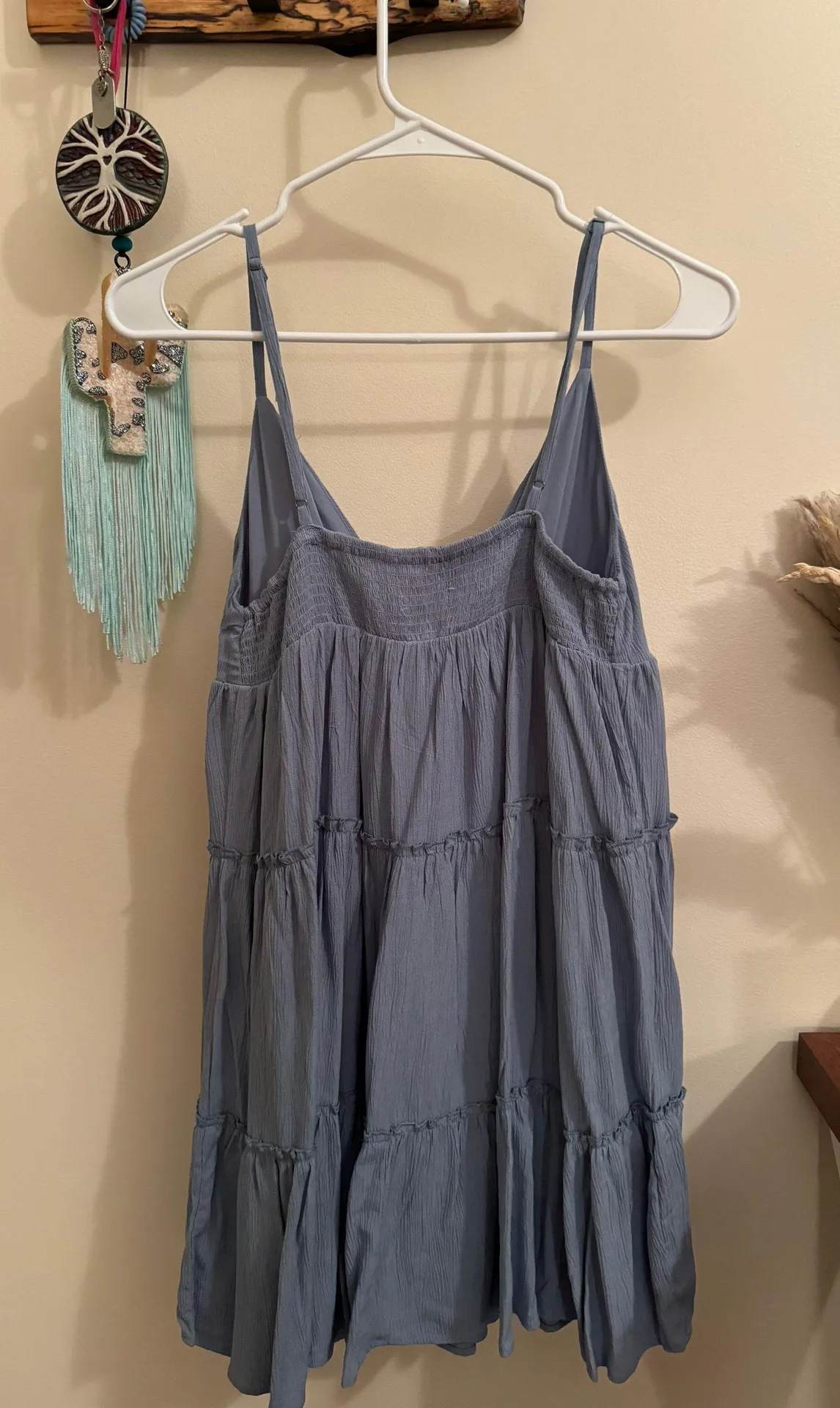 Blue Sleeveless Dress - Image 2