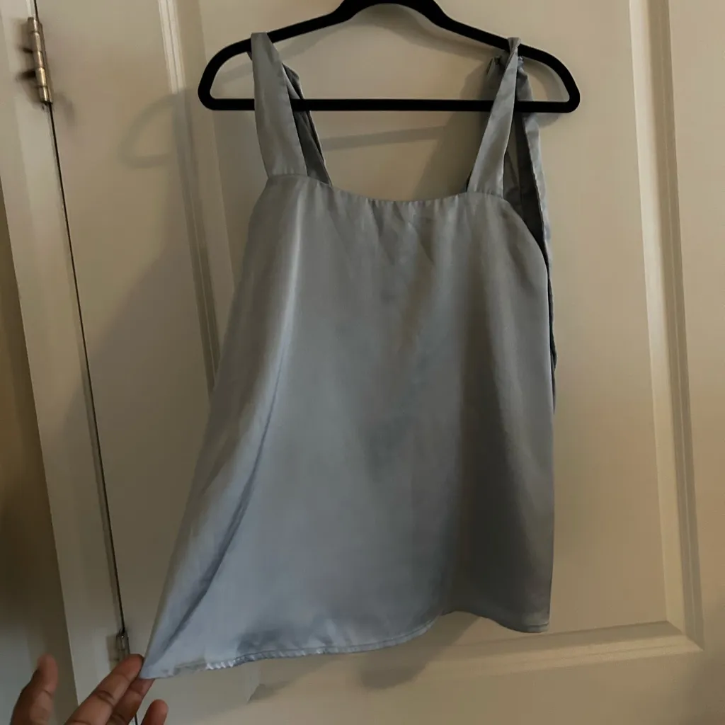 Show Me Your MuMu Silver Camisole Top - Image 3